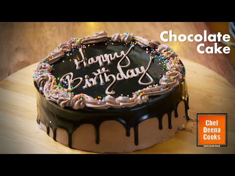 Chocolate Cake Recipe | How to Make Chocolate Cake | CDC 76 | Chef Deena Cooks