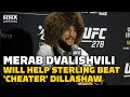 Merab Dvalishvili Will Help Aljamain Sterling Beat 'Cheater' T.J. Dillashaw | UFC 278 | MMA Fighting