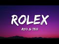 Ayo & Teo - Rolex (Lyrics)