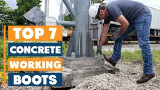 Top 7 Work Boots for Concrete: Ultimate Buying Guide