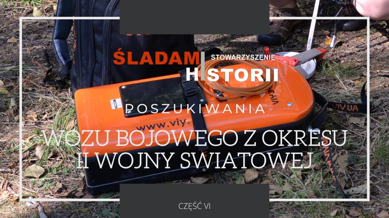 Śladami Historii - Na tropie wozu bojowego z okresu II WŚ - badania geo, magnetometrem, wyniki prac