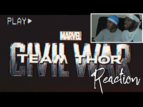 What Thor Was Doing During Captain America: Civil War (Comic-Con 2016) Reaction
