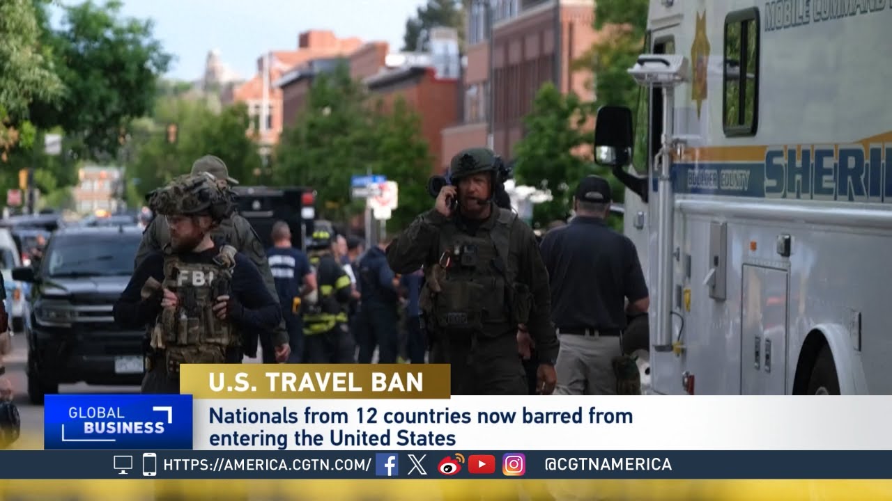 Global Business: Trump Bans 12 Countries from U.S. Entry