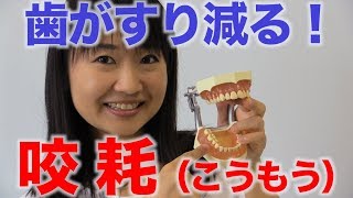 実は恐い咬耗