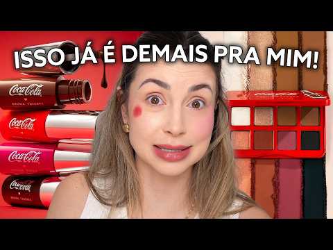TESTEI A COLEÇÃO DA BRUNA TAVARES COM COCA COLA