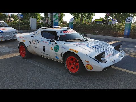 12 Rally Lana Storico 2023 parco assistenza 24 giugno