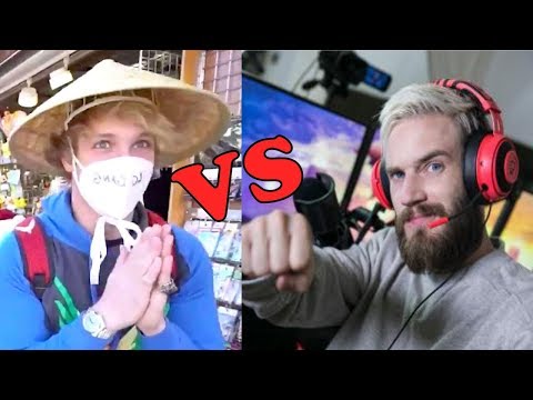 Japan Reacts to Logan Paul VS PewDiePie Japan Vlogs