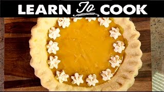 Learn To Cook: How To Make Maple Cream Pie