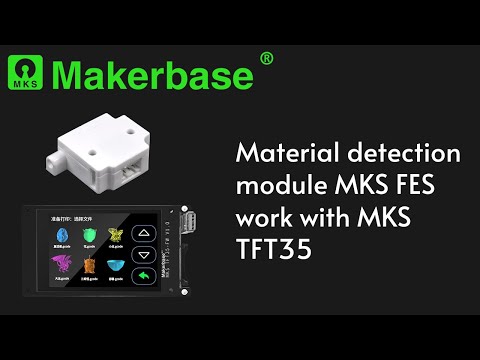 Material detection module MKS FES work with MKS TFT35