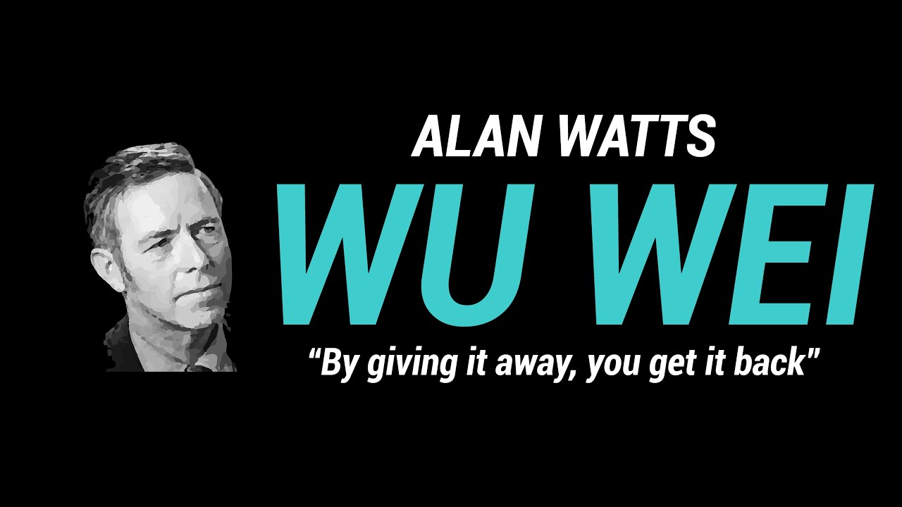 Live effortlessly | Wu wei | Taoism | Alan Watts [ BLACK SCREEN / NO MUSIC / SLEEP ]