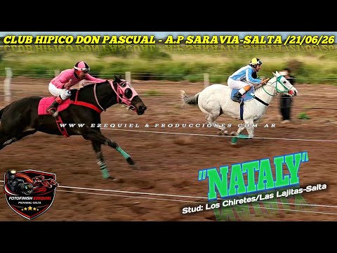 1°NATALY  2°FURIA Club Hípico Don Pascual Apolinario Saravia-Salta Domingo 21 Jun 2026