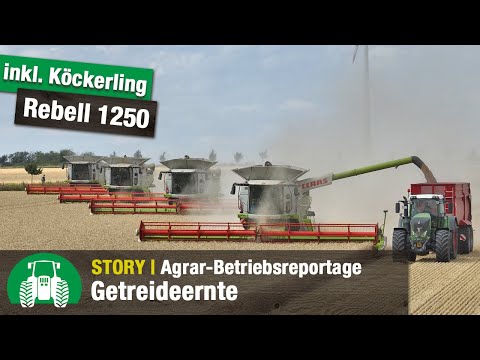 Tegethoff Agrar: Moderner Ackerbau im Fokus 2/3 | Fendt 1050 Vario | Köckerling Rebell | Ernte