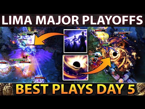 Dota 2 Best Plays of Lima Major - Playoffs Day 5