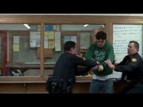 Manchester by the sea police station scene