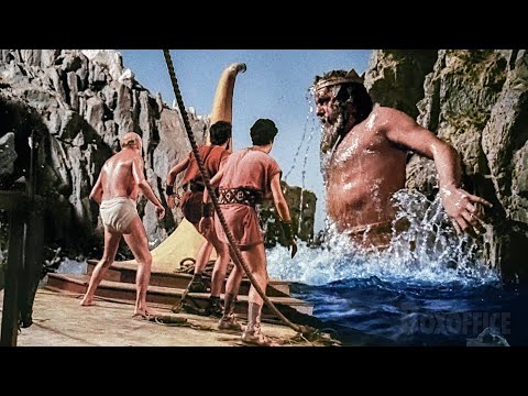 The Argonauts face Poseidon (Amazing Special Effects) | Jason and the Argonauts | CLIP