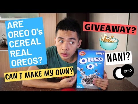 IS OREO Os MADE WITH REAL OREOS? & GIVEAWAY!