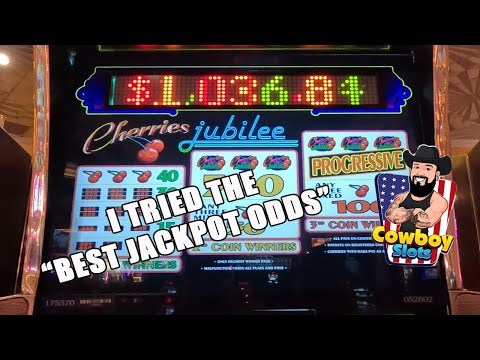 I tried the best jackpot odds tip from @CowboySlots , did I hit the Jackpot? #CherriesJubilee