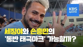귀화 결심 세징야...손흥민과 나란히 태극마크 달고 뛸 수 있을까? / KBS뉴스(News)