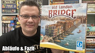 Old London Bridge(Queen Games) ab 10 Jahren - thematisch und mechanisch ein spannendes Familienspiel