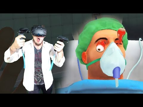 СТАЛ ВРАЧОМ - СИМУЛЯТОР ХИРУРГА VR (Surgeon Simulator VR) HTC VIVE