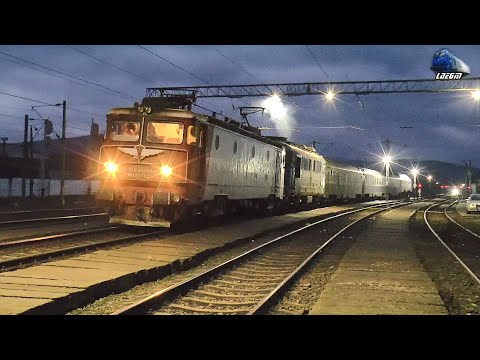 Trenurile Serii în Gara Beclean pe Someș - 03 Ianuarie 2025