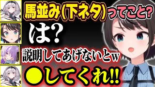 心がピュア過ぎてノエルの下ネタに全く動じないスバルw【ホロライブ切り抜き/大空スバル】
