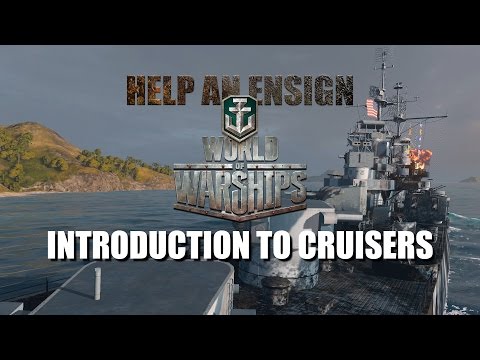World of Warships Newcomer Training Academy Tutorial - Cruisers