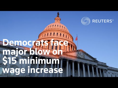 民主黨人在提高15元最低工資上面臨重大打擊。 (Democrats face major blow on $15 minimum wage increase)