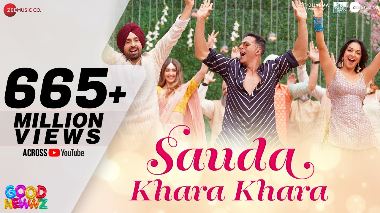 Sauda Khara Khara - Good Newwz - Diljit Dosanjh, Sukhbir, Dhvani Bhanushali Lyrics