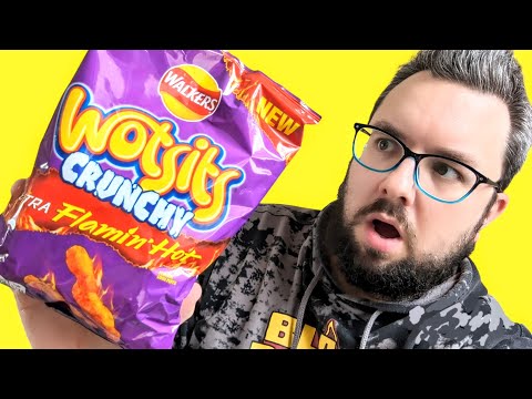 Wotsits Crunchy™ Extra Flamin' Hot Review 🔥 🔥 🔥