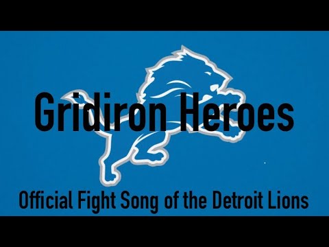 Detroit Lions Fight Song | Gridiron Heroes (Short Version w/ Lyrics)