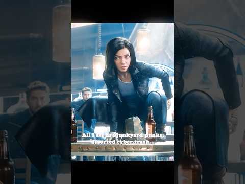 Alita ⚔️🍺 The Bar Fight That Proved She’s a True Warrior