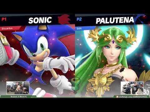 SU@GU 1-29 (Losers Quarters): Siccarius (Sonic) vs PrinceFluff (Palutena)