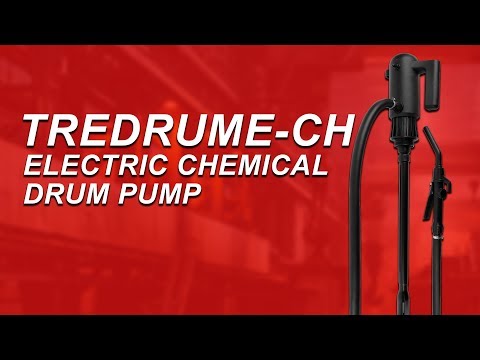 TERA PUMP TREDRUME-CH - Chemical Electric Telescopic Transfer Drum Pump