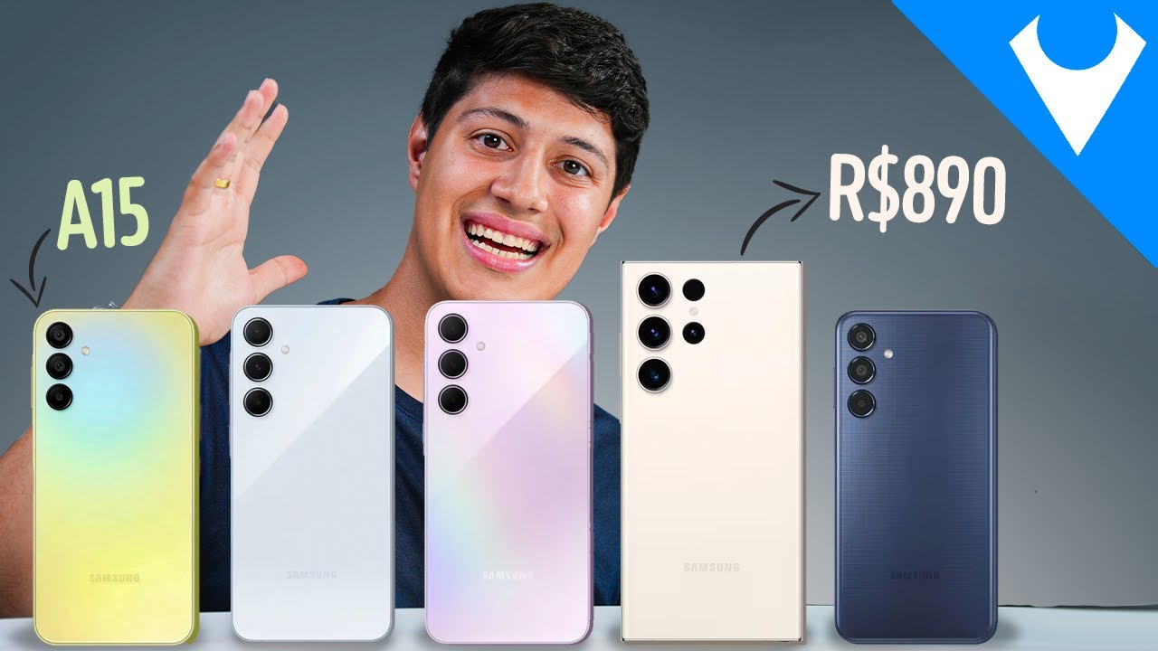 TOP Melhores celulares da SAMSUNG de R$800 a R$2.700 para COMPRAR na Black FRIDAY!