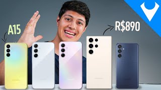 TOP Melhores celulares da SAMSUNG de R$800 a R$2.700 para COMPRAR na Black FRIDAY!