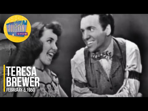 Teresa Brewer "Music! Music! Music!" on The Ed Sullivan Show