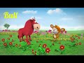 Kids Videos l Monkey See Monkey Do l Bull l Cartoon l