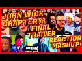 JOHN WICK: CHAPTER 4 - FINAL TRAILER - REACTION MASHUP - KEANU REEVES, DONNIE YEN - TRAILER 2 [AR]