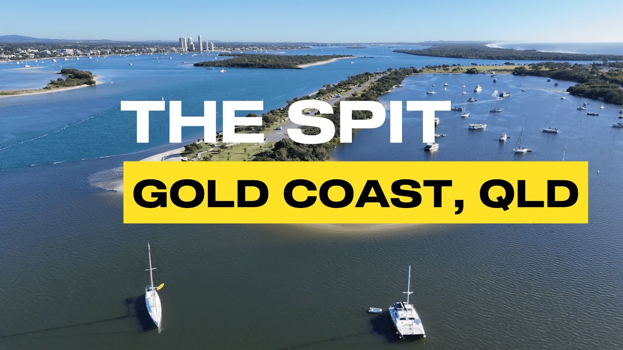 Bask in the enchanting aerial panoramas of The Spit.