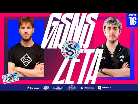 GUASONES VS ZETA - JORNADA 16 - SUPERLIGA - PRIMAVERA 2024 - LEAGUE OF LEGENDS
