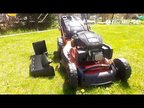 фото газонокосилка бензиновая oleo-mac g 53 tk allroad plus 4 0