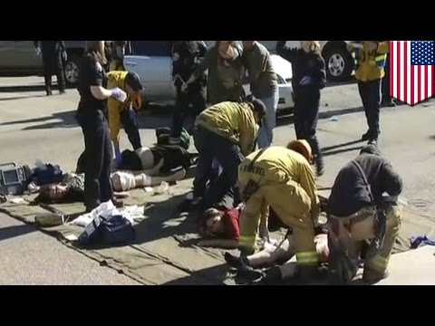 Deadly mass shooting: Syed Farook and Tashfeen Malik kill 14 in San Bernardino - TomoNews