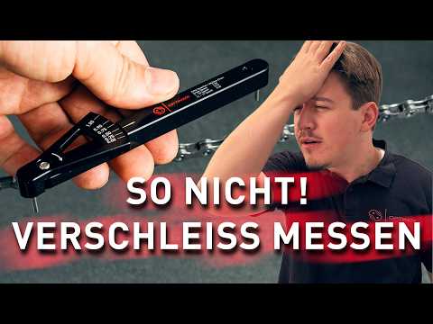 How to correctly measure chain wear on a bicycle – many people make expensive mistakes!