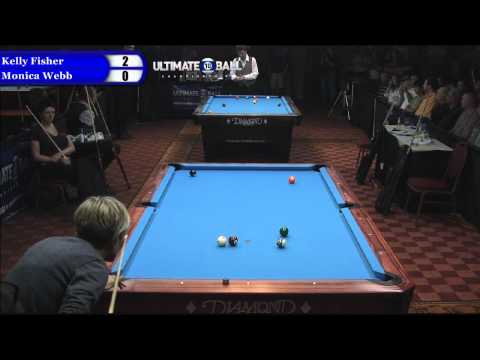 Kelly Fisher vs Monica Webb at the Ultimate 10-Ball Championships