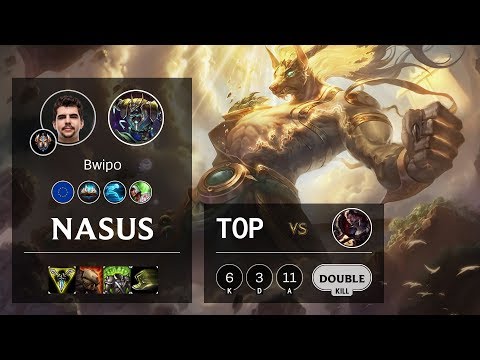 Nasus Top vs Darius - EUW Challenger Patch 10.5