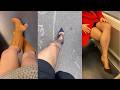 Best 23 POV Pantyhose Looks Reviewed Walking In Heels Boots