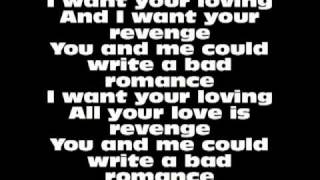 30 seconds to mars - Bad romance Lyrics