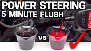 How to Change Power Steering Fluid in 5 Minutes - DIY Easy