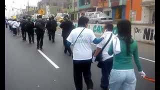 preview picture of video 'Marcha Unidos por la Paz Av Tupac Amaru distrito de Comas jueves 28 de junio 2012.3gp'
